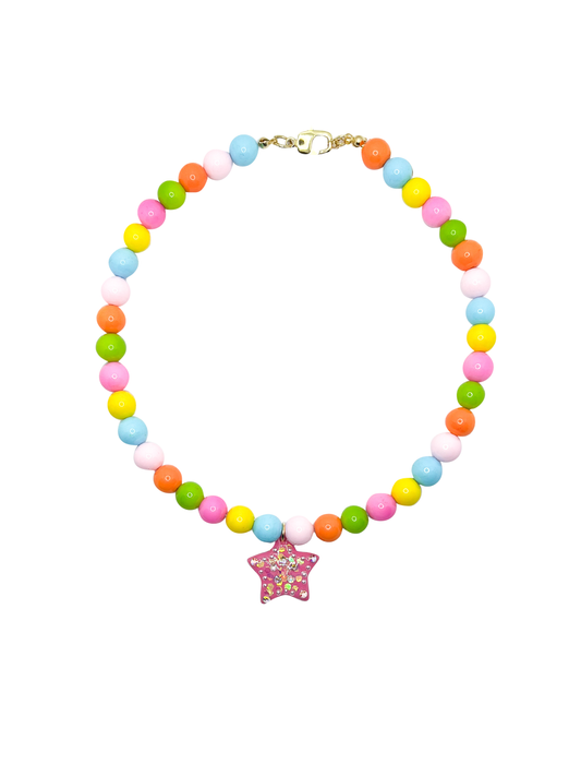 Candy Star Charm Necklace