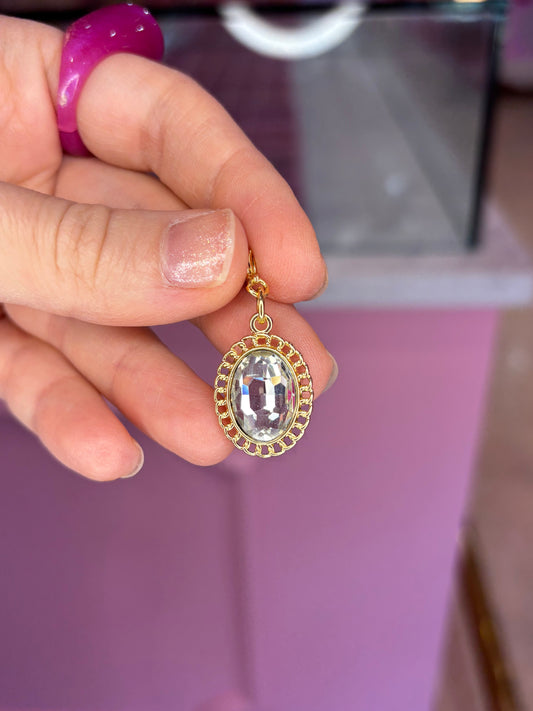 Vintage Oval Charm