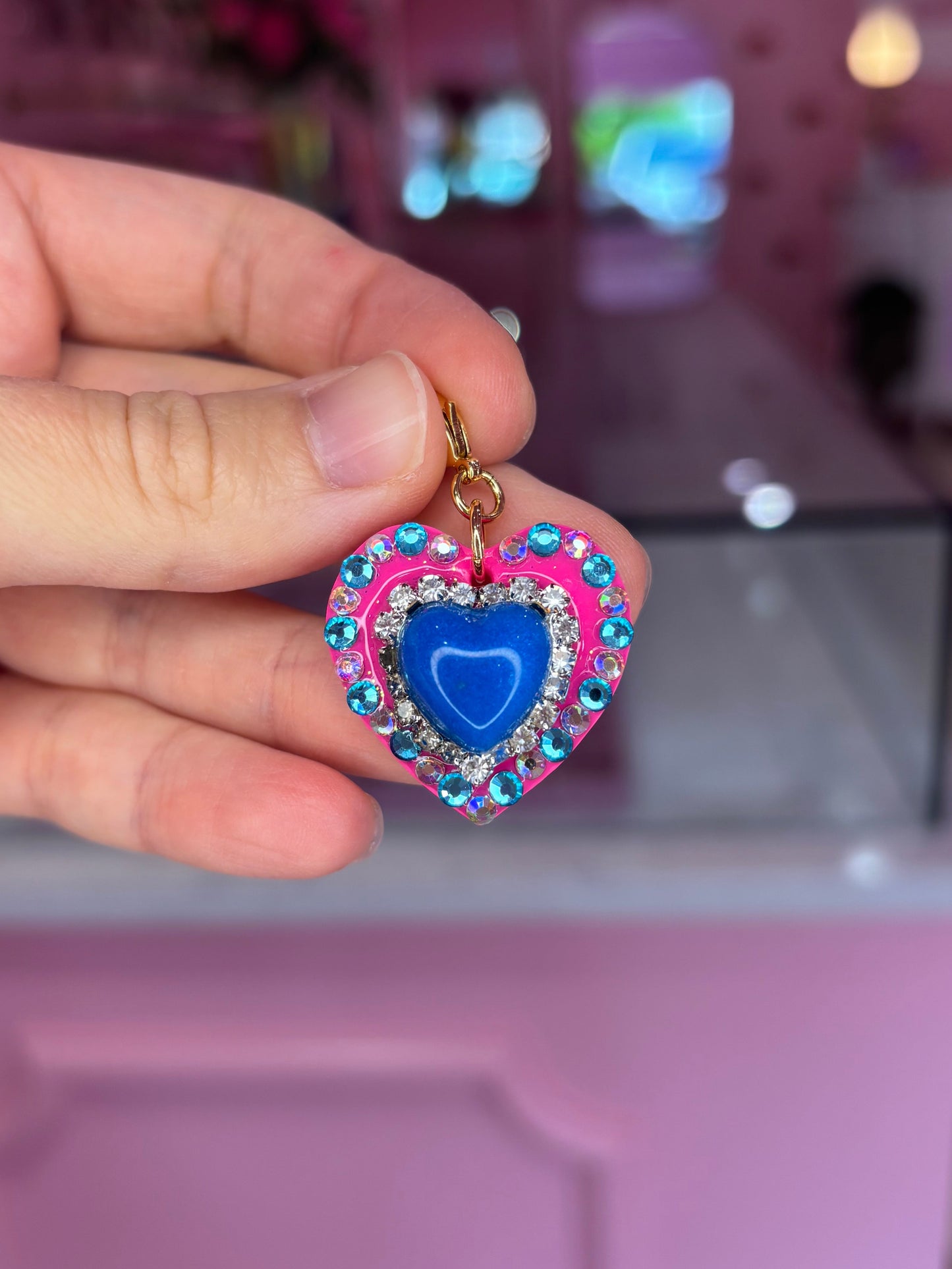 Cotton Candy Heart