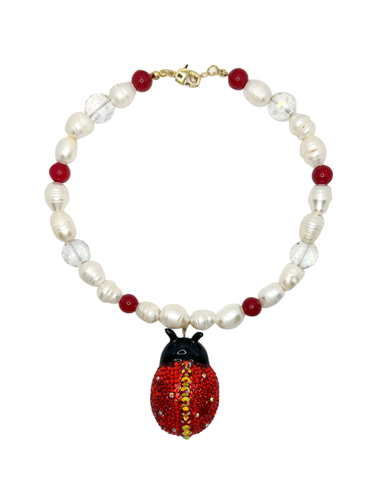 Ladybug Charm Necklace