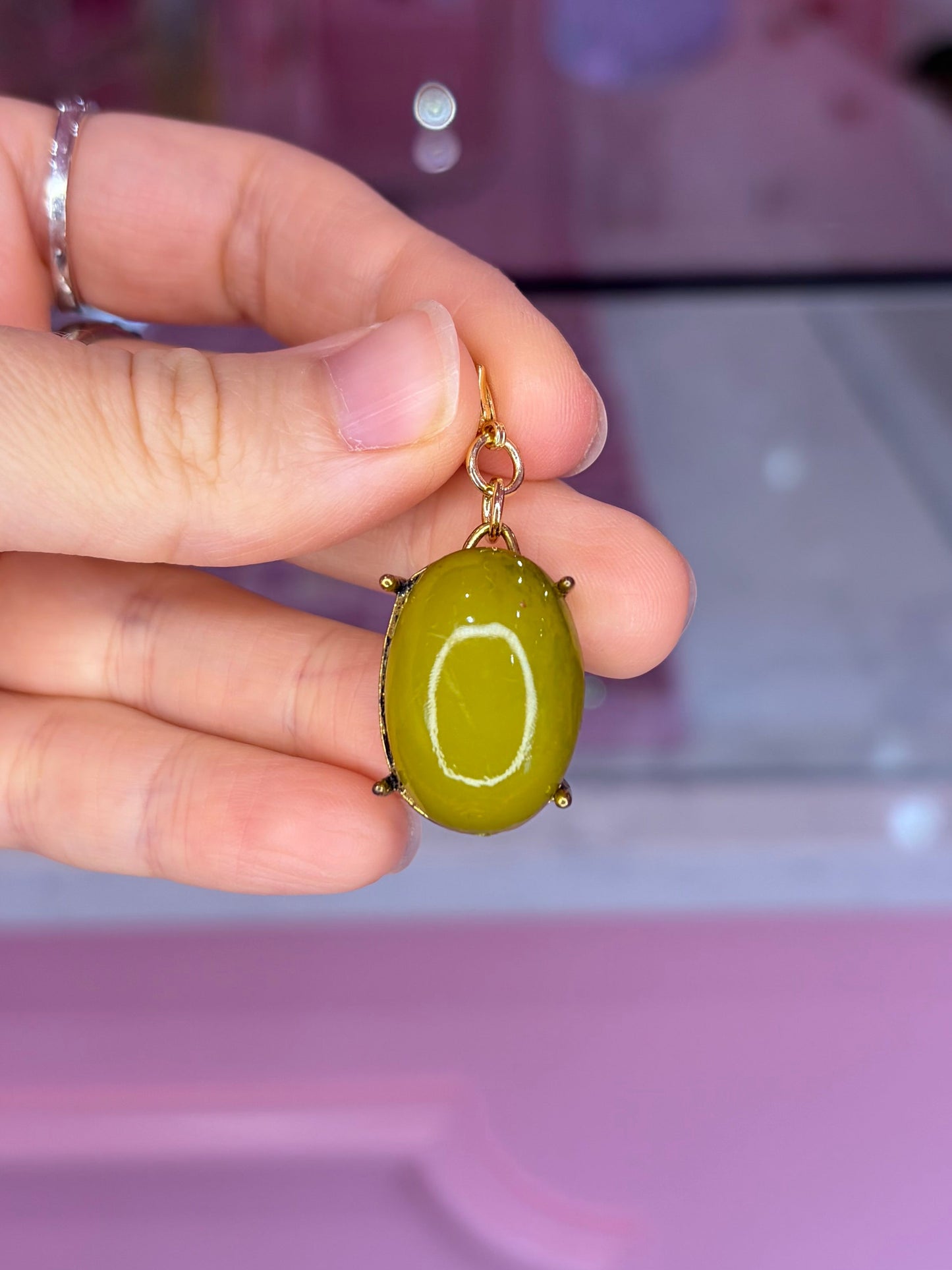 Vintage Green Betsey Johnson Charm