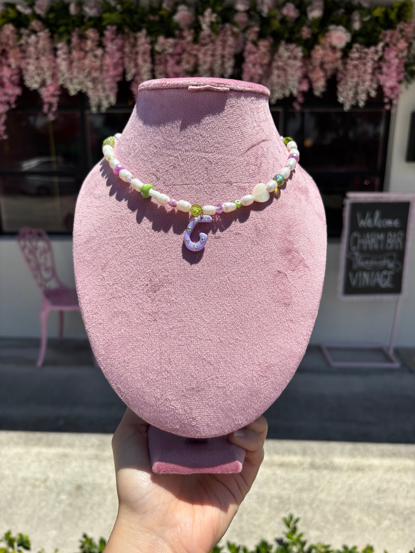 GG's Initial Necklace