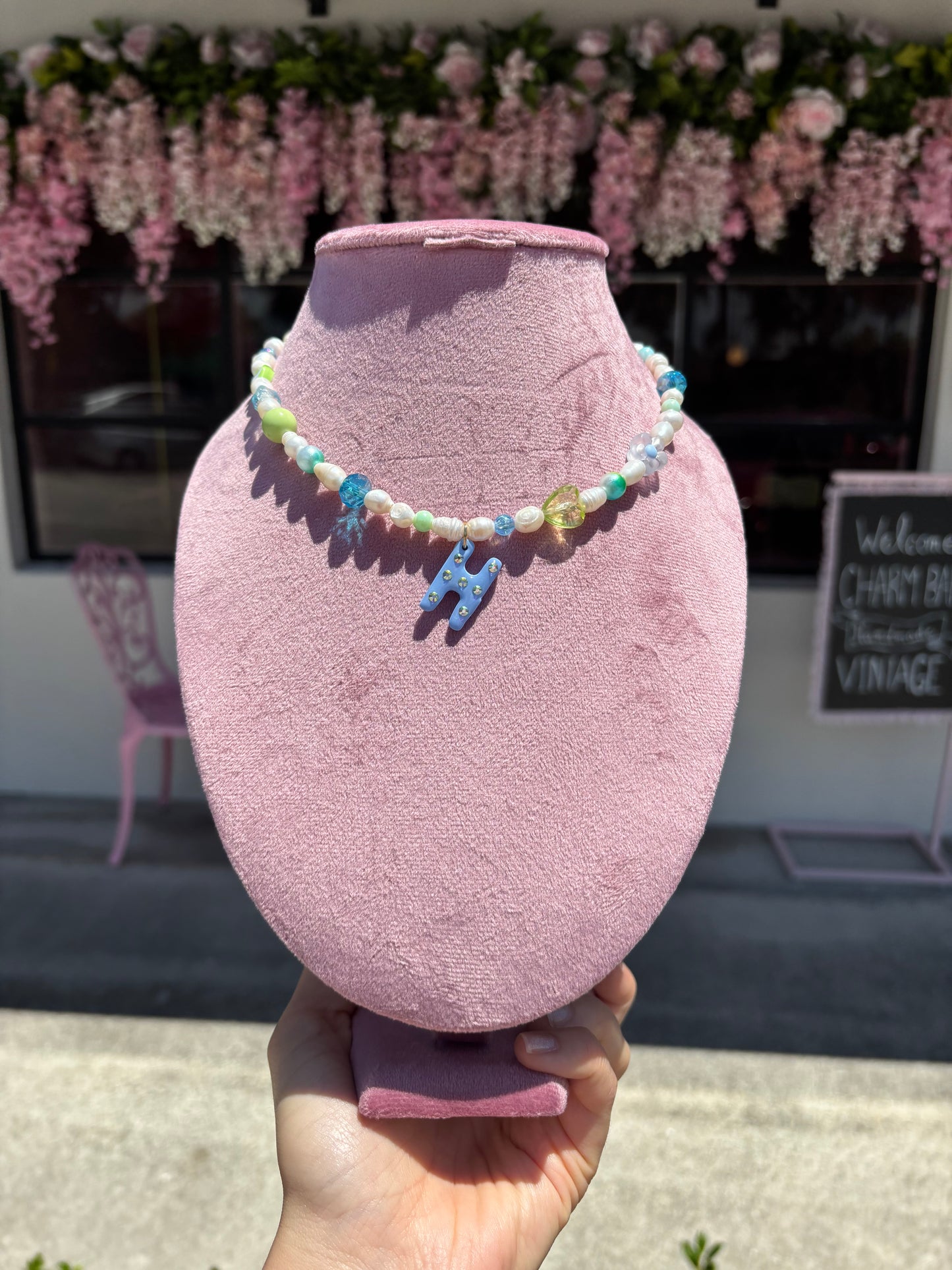 GG's Initial Necklace