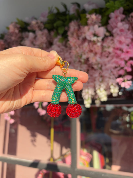 Cherry Bag Charm