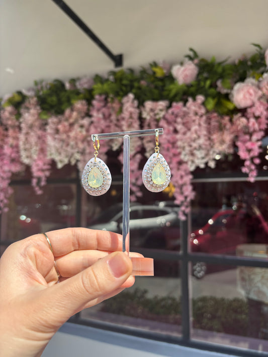The First Fall Crystal Earrings