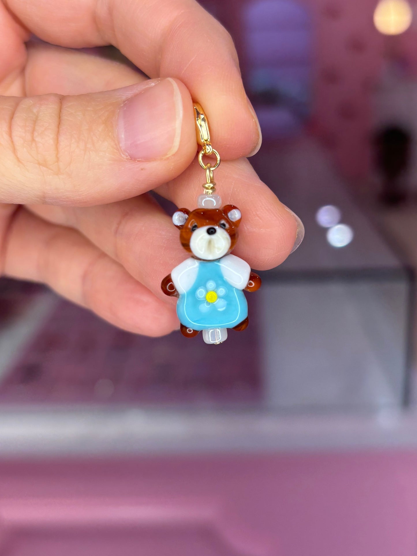 Beary Girl 1 Charm