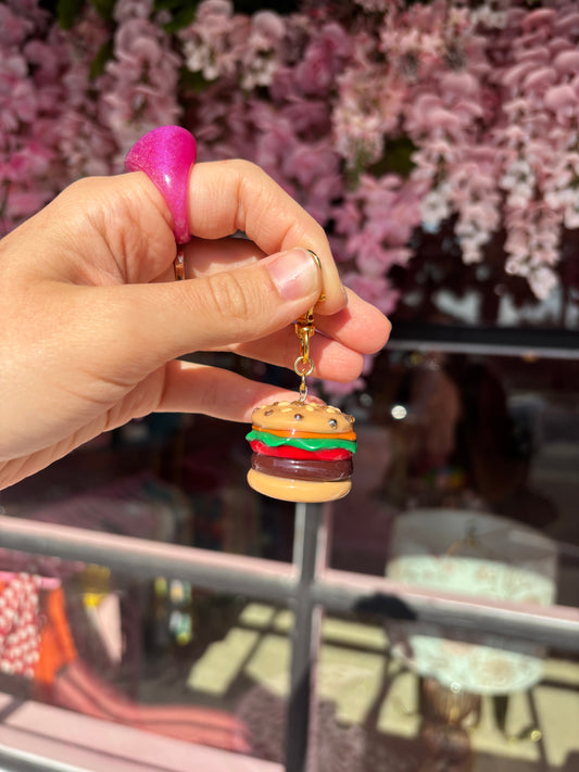 Burger Bag Charm