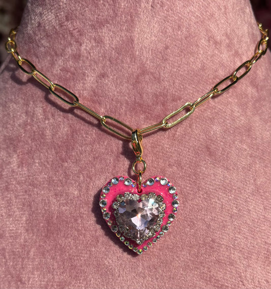 Pinky Pie Heart Charm
