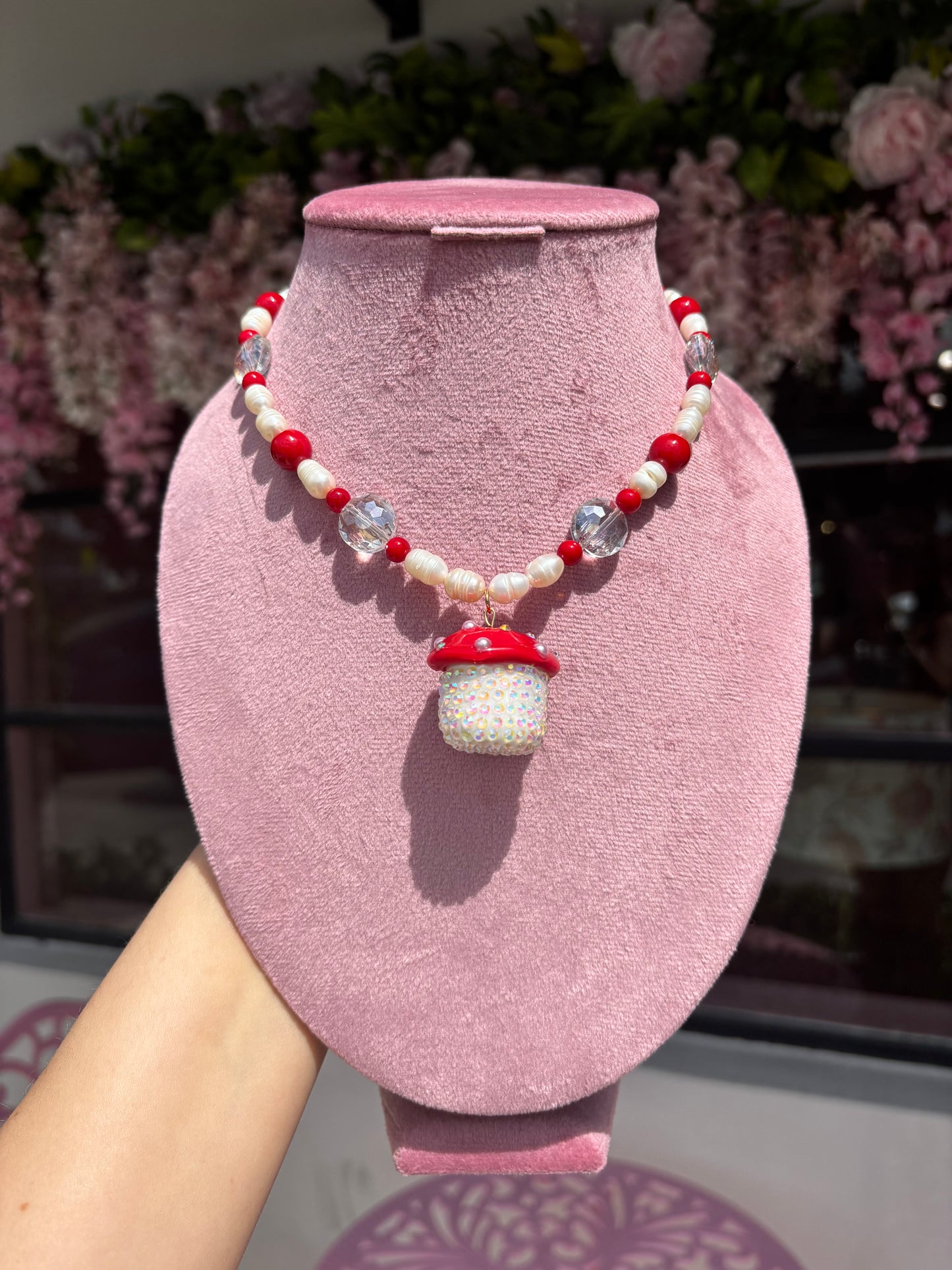 Mushroom Dreams Charm Necklace