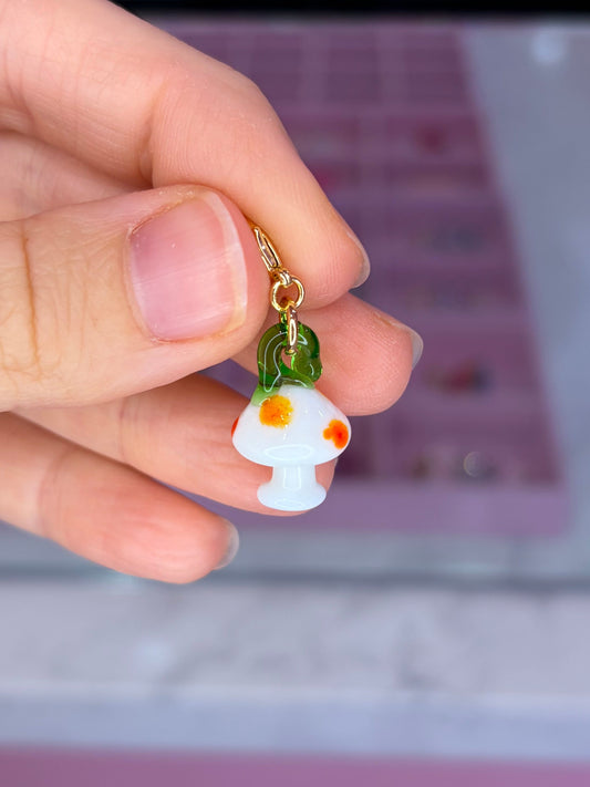 Vintage Glass Mushroom