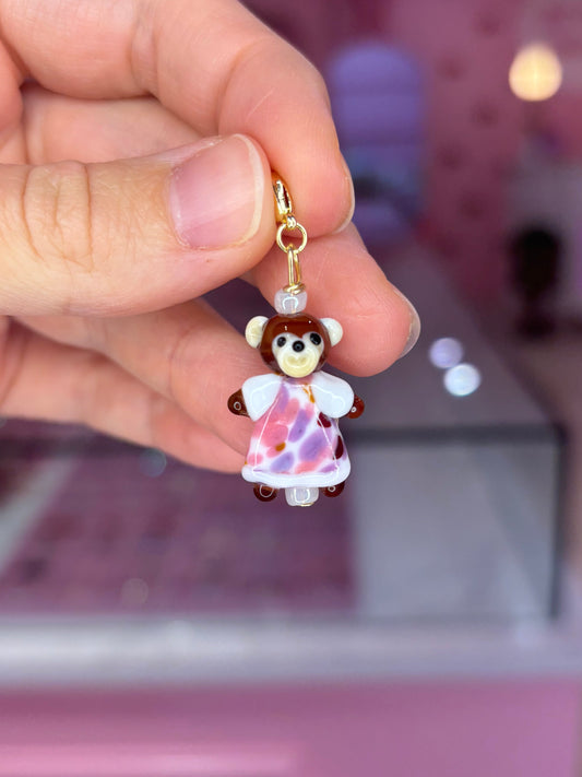 Monkey Girl 1 Charm