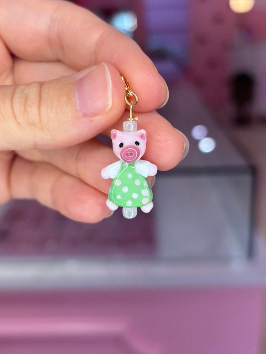 Piggy Pie Charm