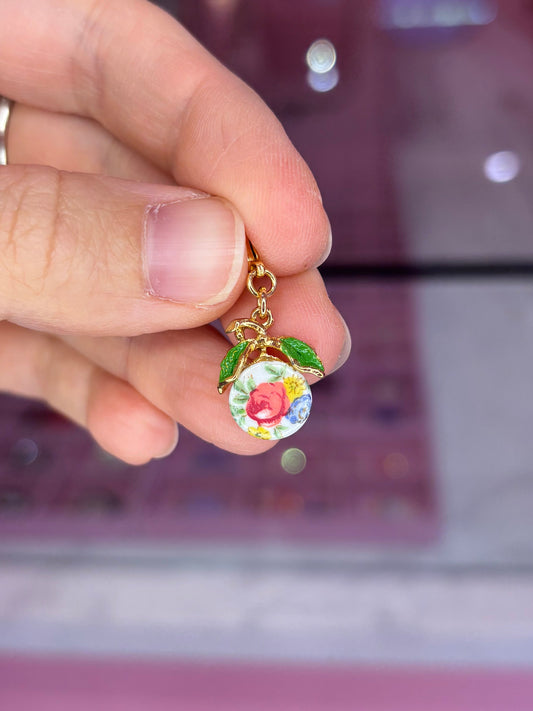 Vintage 1960s Glass Limoges Charms