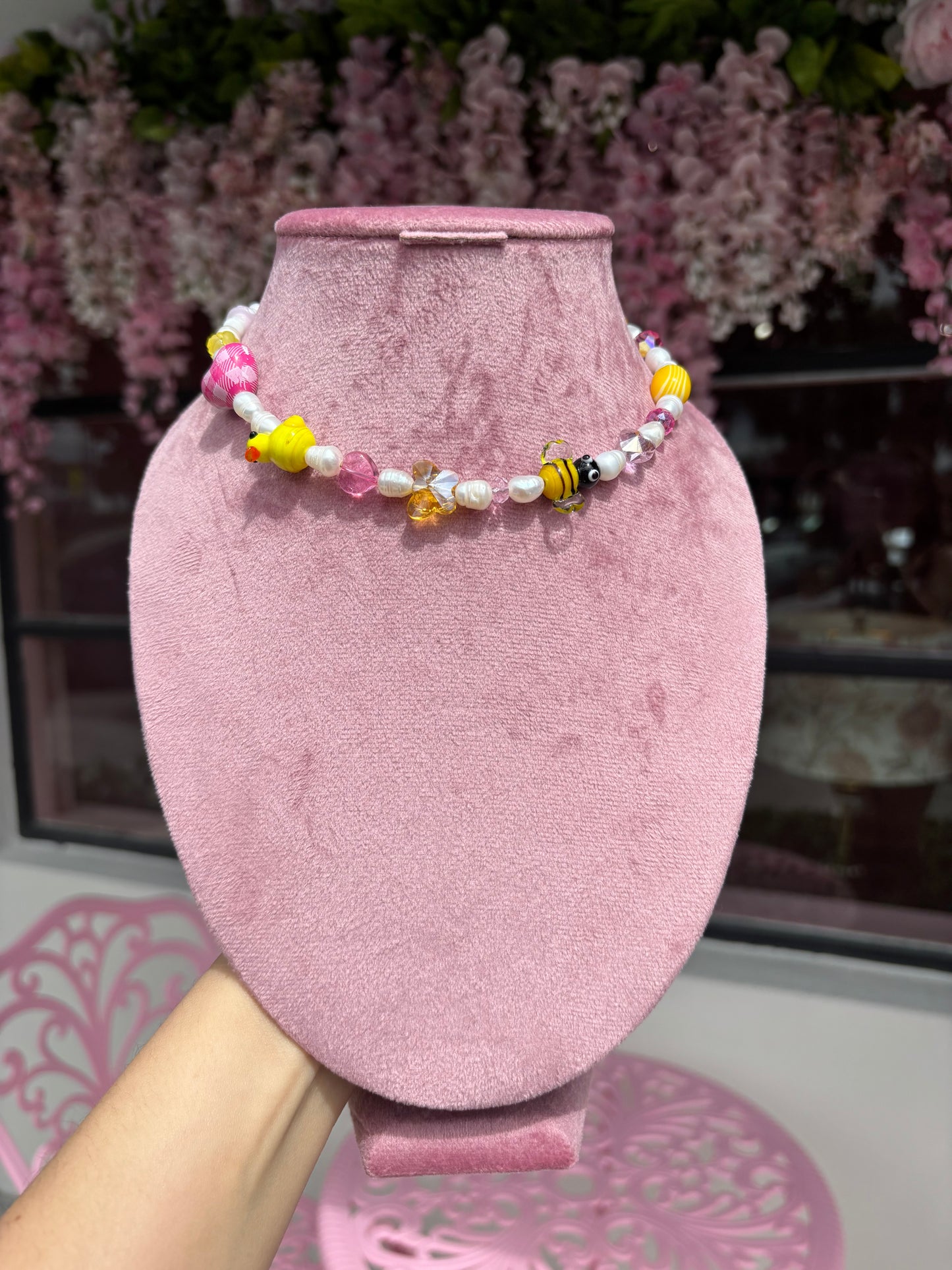 Buzzing Bee Necklace