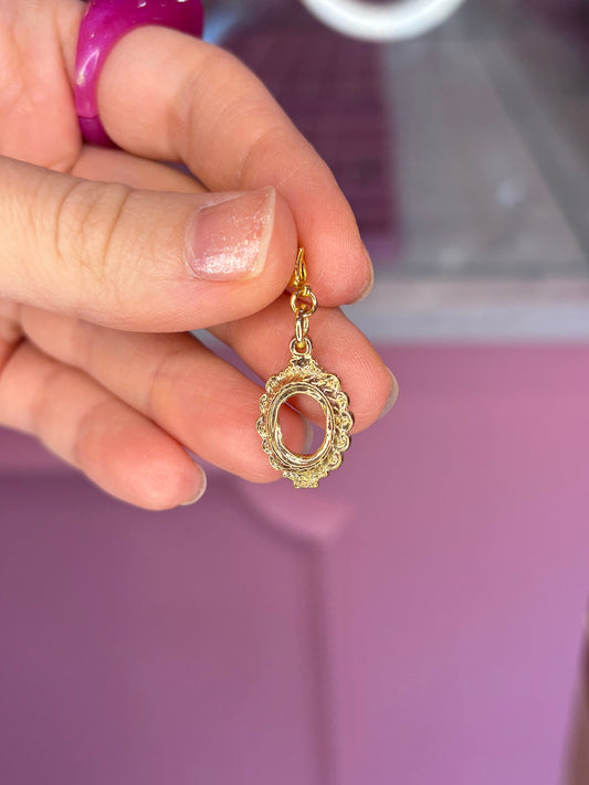 Vintage Picture Frame Charm