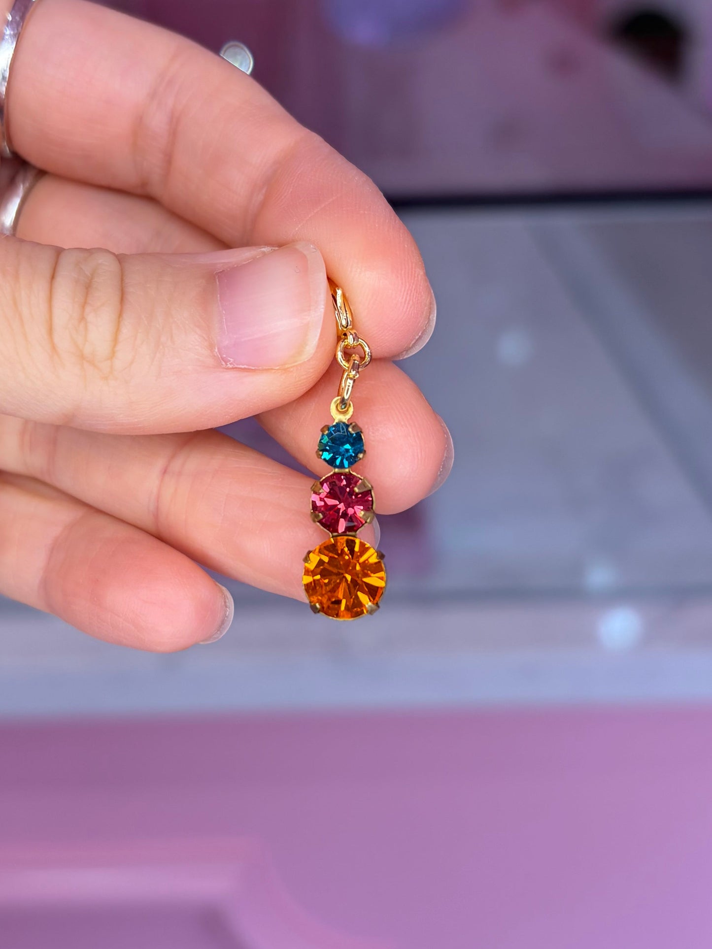 Vintage 3 toned Charm