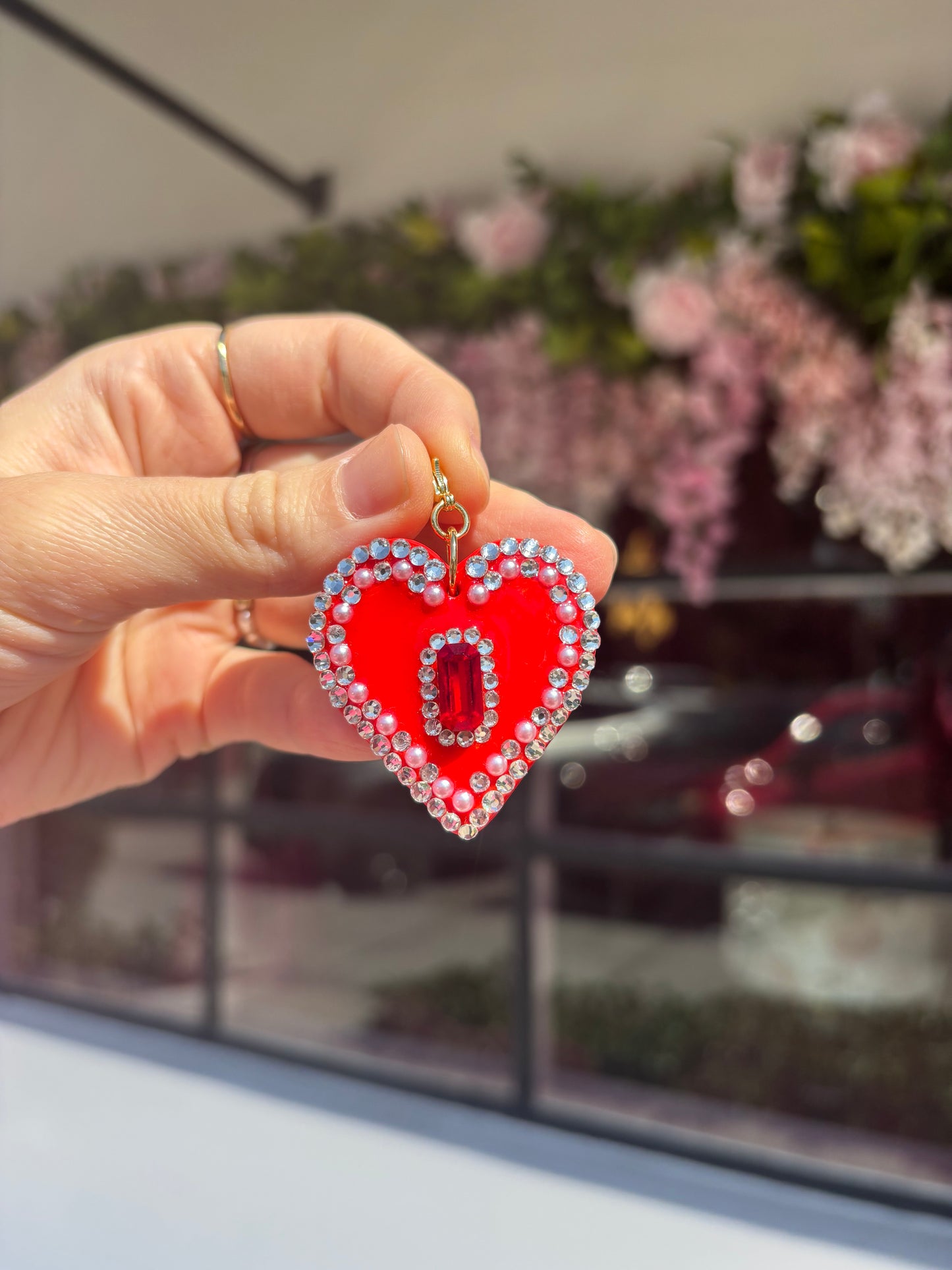 Red Heart Charm