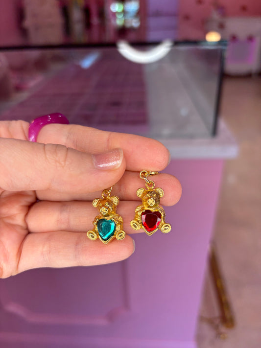 Vintage Teddy Bear Charm