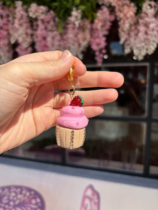 Cupcake 2 Bag Charm