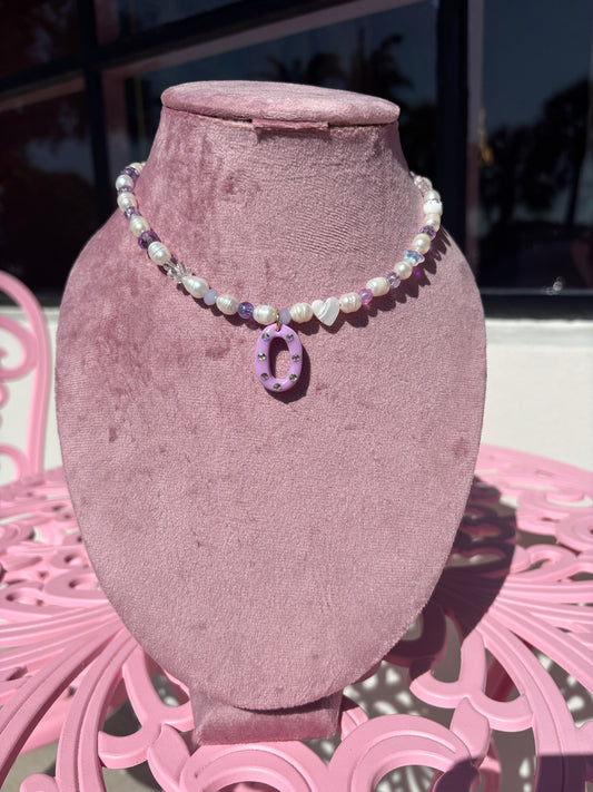 Initial Charm Necklace