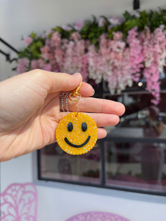 Smiley Bag Charm