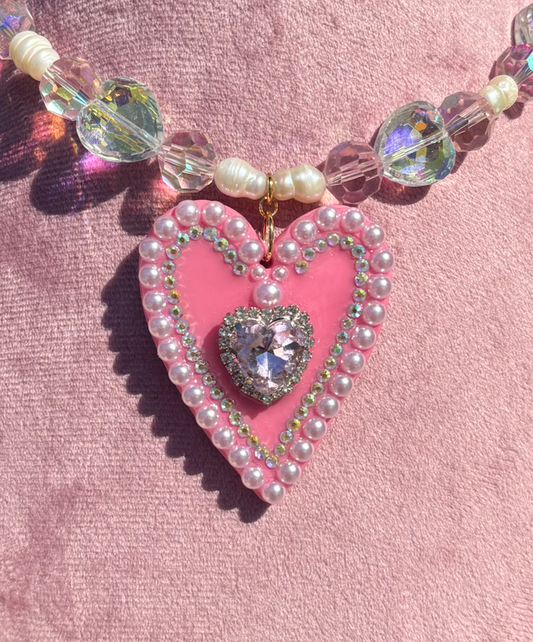 Glinda's Heart Necklace